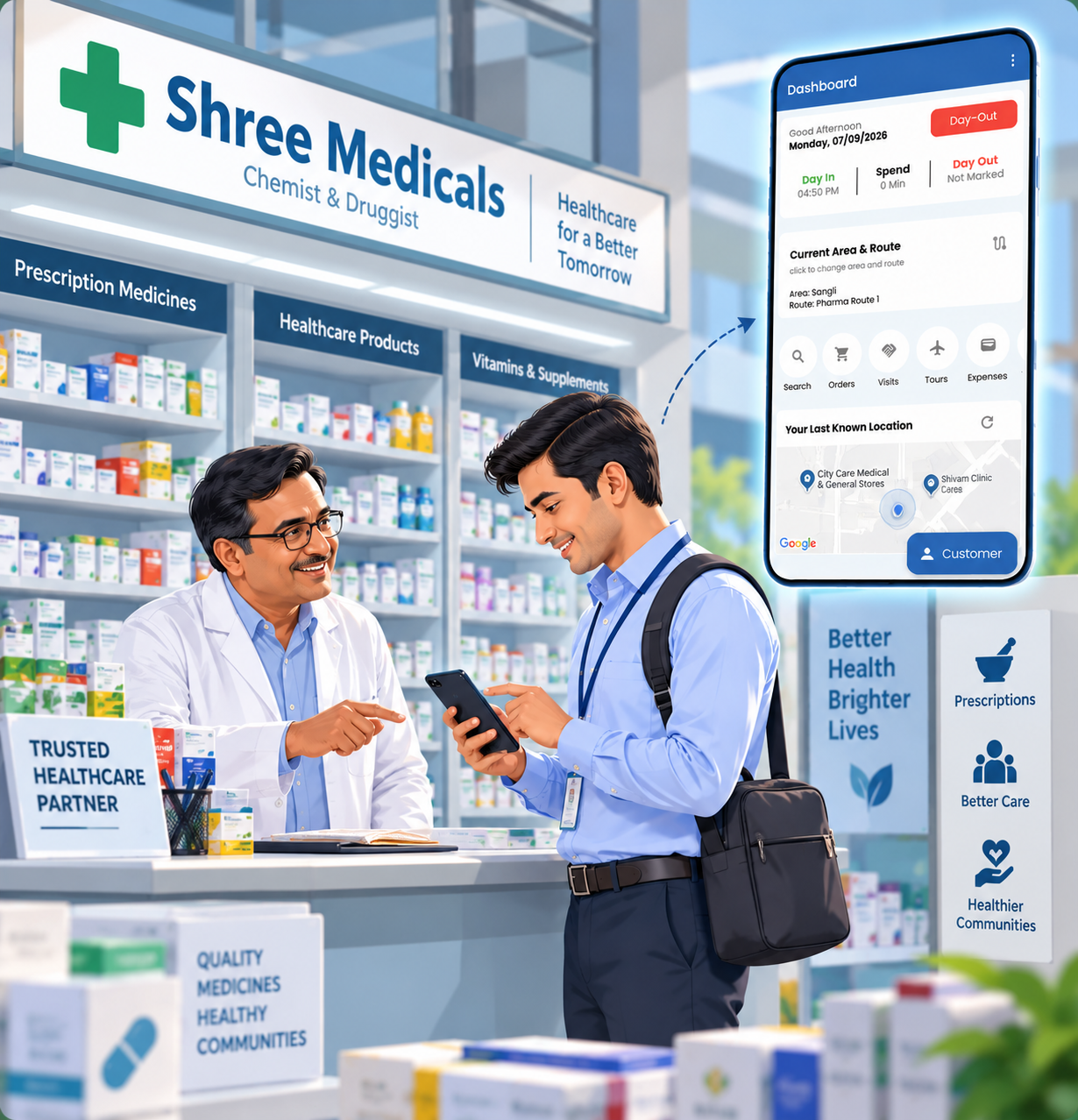 Pharmaceuticals Sales Automation