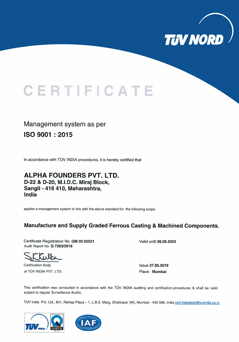 ISO 9001 : 2015