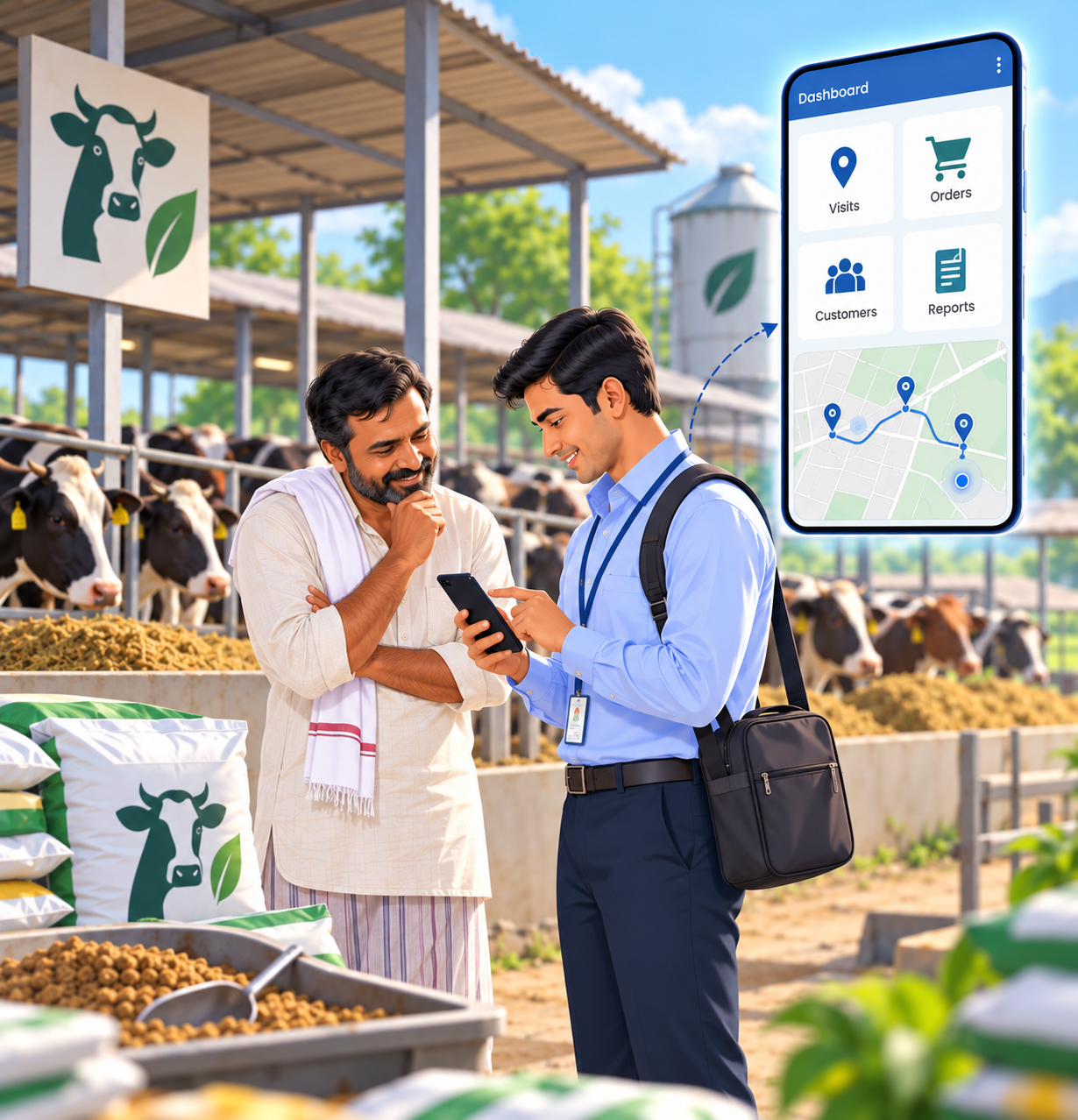Cattle Feed Sales Automation