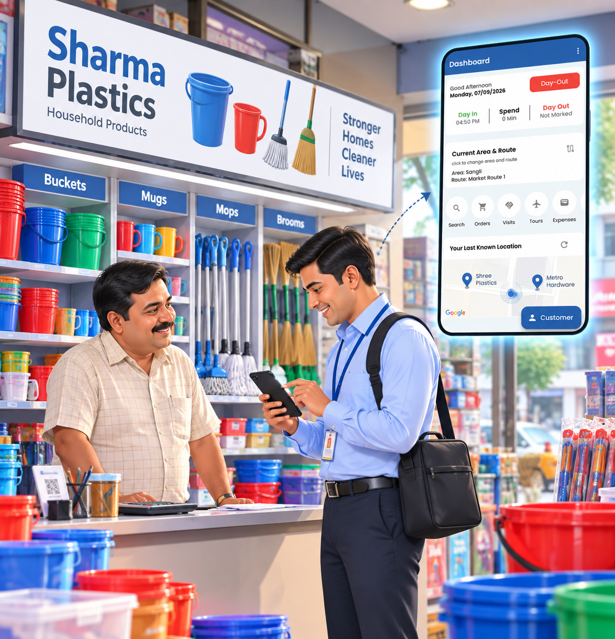 Plastic Industries Sales Automation